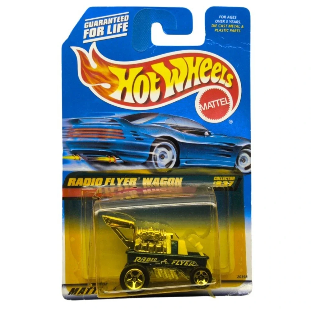 Hot Wheels Radio Flyer Wagon‎ 20398 Collector #837 Blue